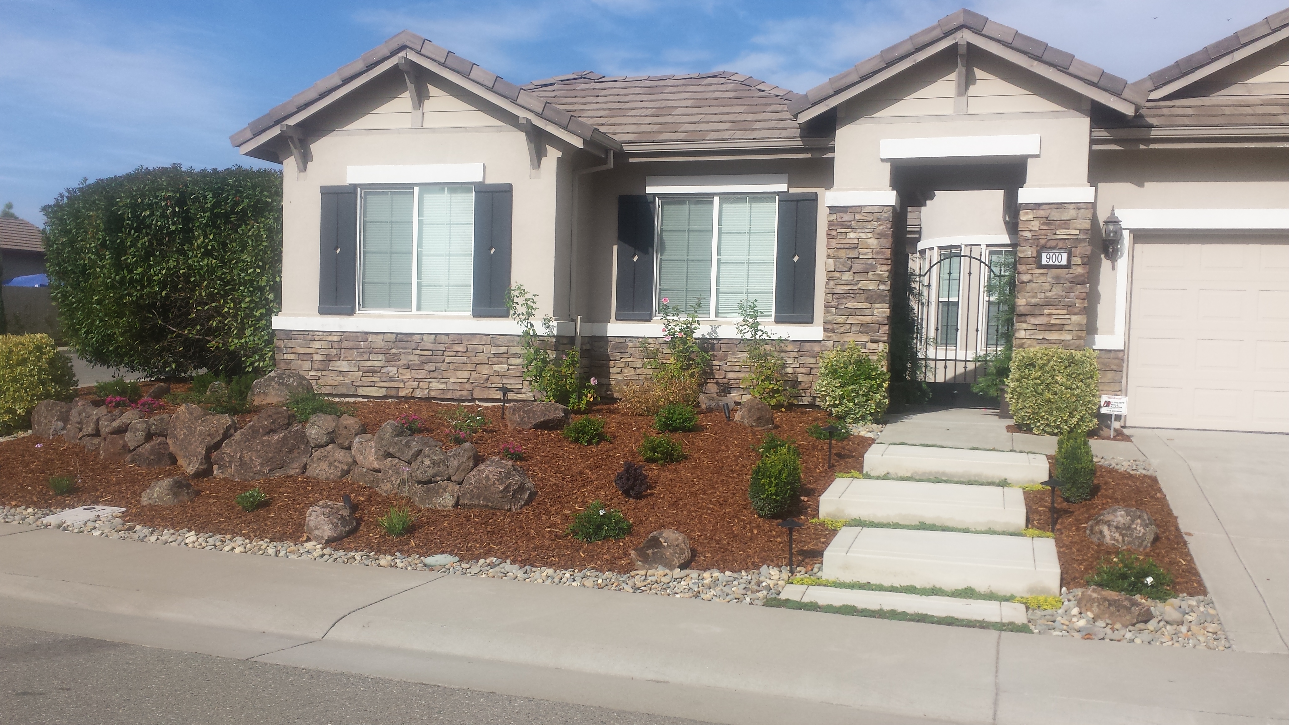 Front Yard Drought-Tolerant Makeover - after